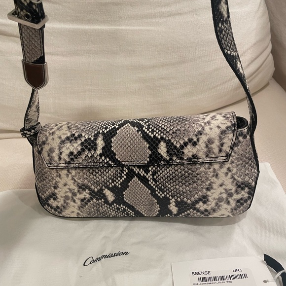 Commission Python leather Crossbody Bag - Picture 3 of 8